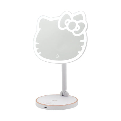 Espejo de maquillaje recargable LED de Hello Kitty