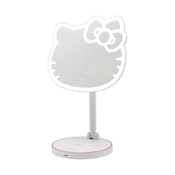 Espejo de maquillaje recargable LED de Hello Kitty