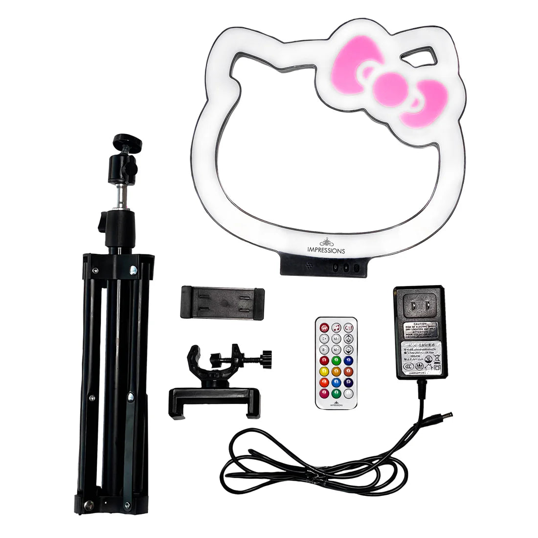 Hello Kitty SuperCute Desk Top Ring Light with Tripod