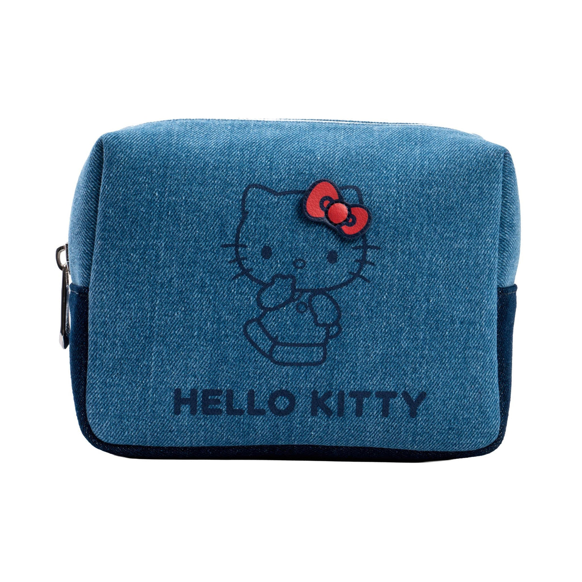 Hello Kitty¬Æ Denim Cosmetic Pouch