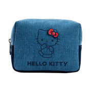 Hello Kitty¬Æ Denim Cosmetic Pouch