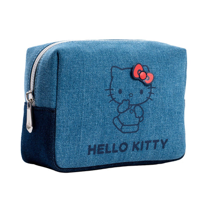 Hello Kitty¬Æ Denim Cosmetic Pouch
