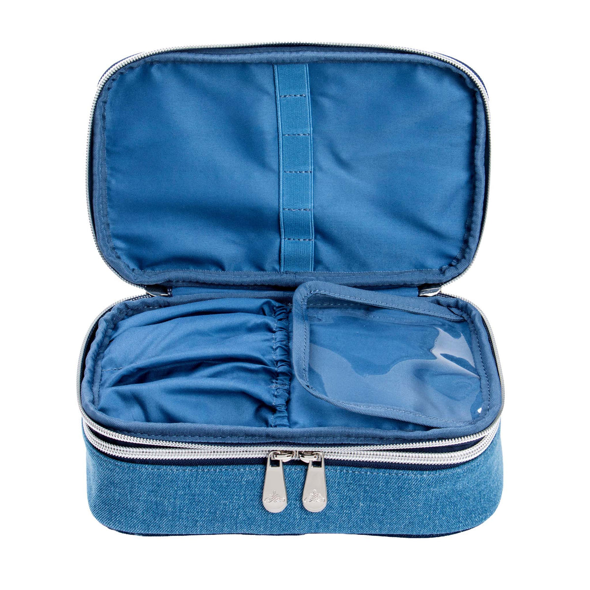 Hello Kitty¬Æ Denim Layered Makeup Bag