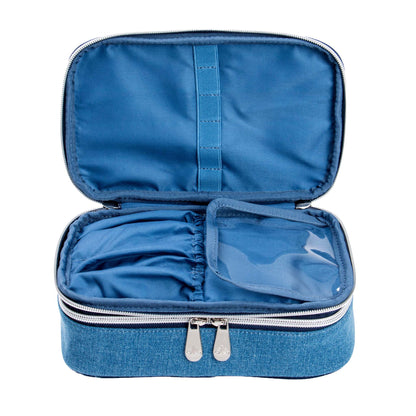 Hello Kitty¬Æ Denim Layered Makeup Bag
