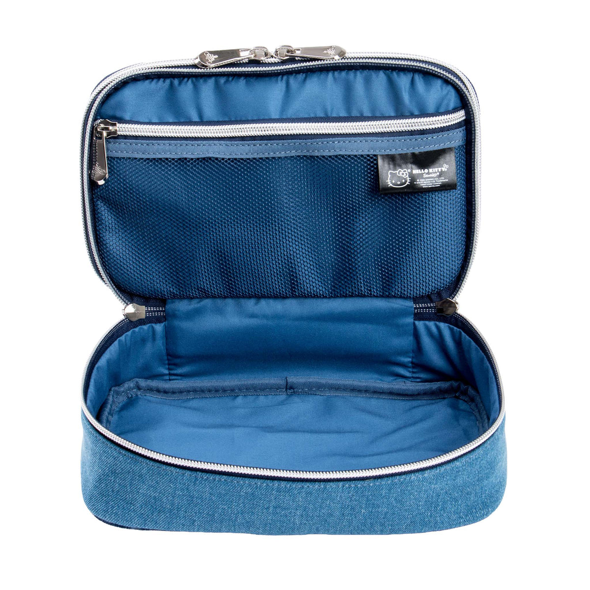 Hello Kitty¬Æ Denim Layered Makeup Bag