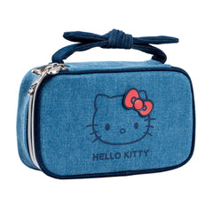 Hello Kitty¬Æ Denim Layered Makeup Bag