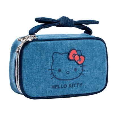 Hello Kitty¬Æ Denim Layered Makeup Bag