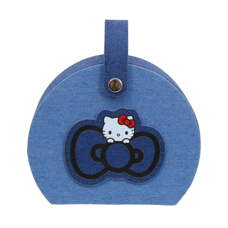 Hello Kitty¨ Denim Round Jewelry Organizer