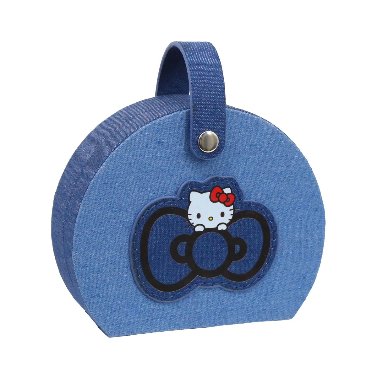 Hello Kitty¬Æ Denim Round Jewelry Organizer