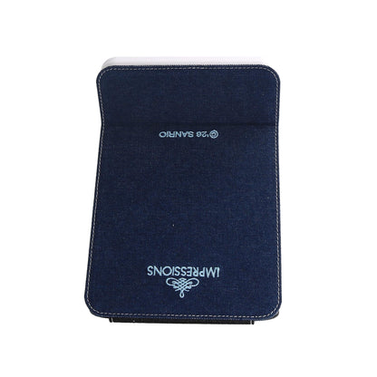 Hello Kitty¬Æ Patchwork Denim Touch Pad Folio LED Makeup Mirror