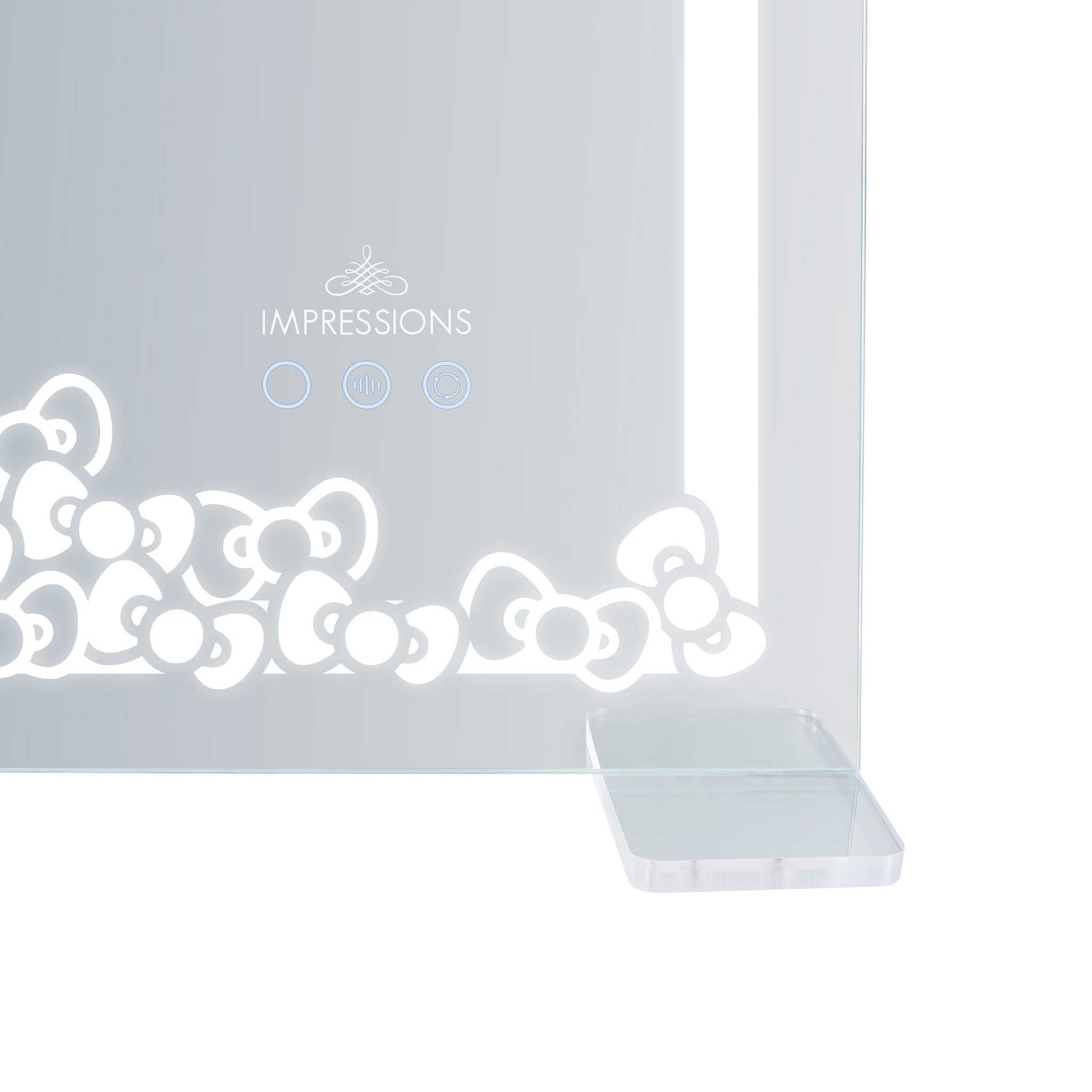 Hello Kitty® RGB "Bows" Vanity Mirror