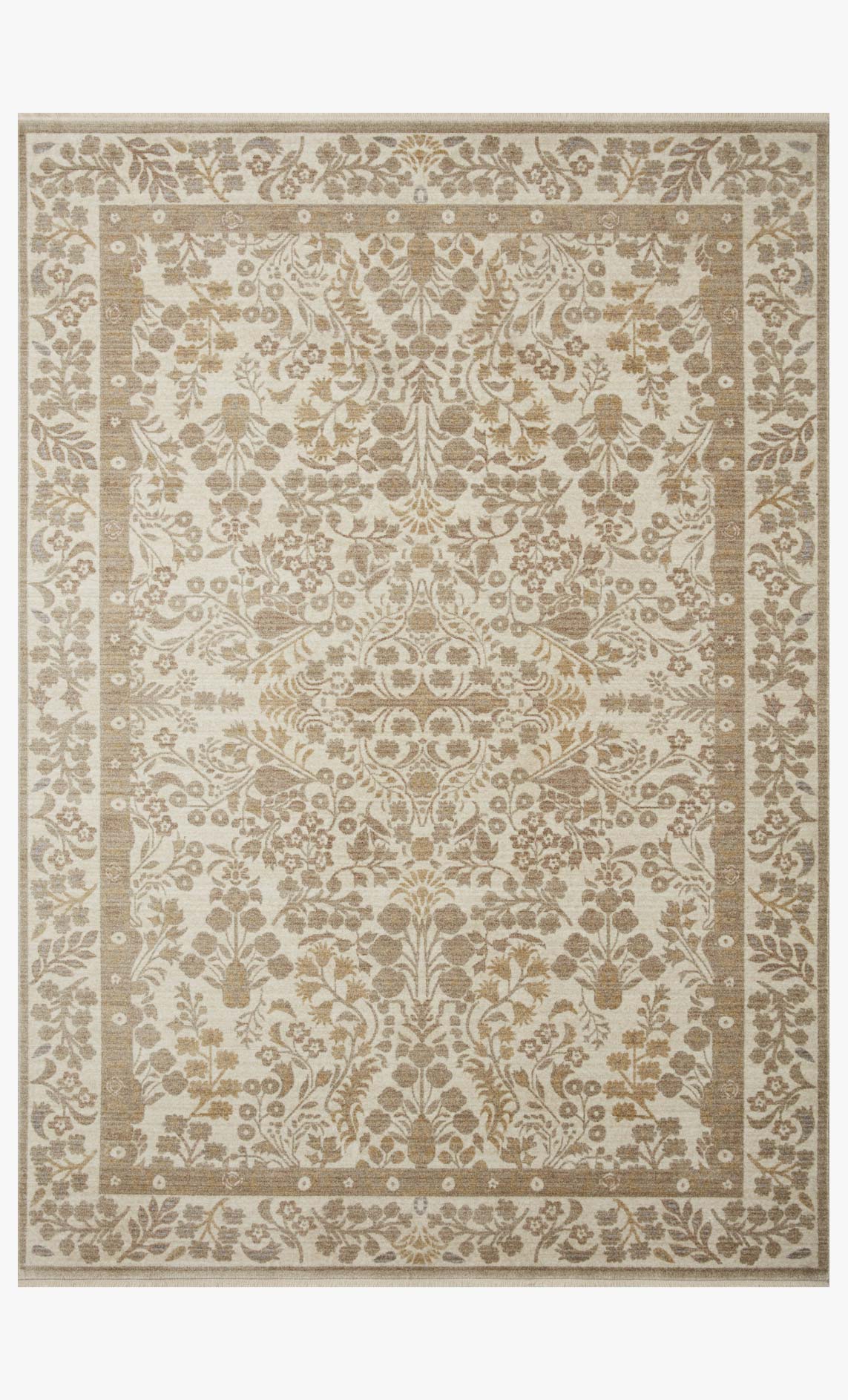 Rifle Paper Co. x Loloi Holland HLD-02 Khaki