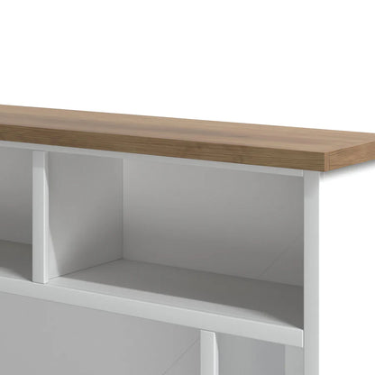 Mueble para TV con chimenea Joshua Creek de 84"