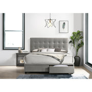 Hacienda Queen Storage Bed W/Tacoma Grey CM 003 (3A Packing)