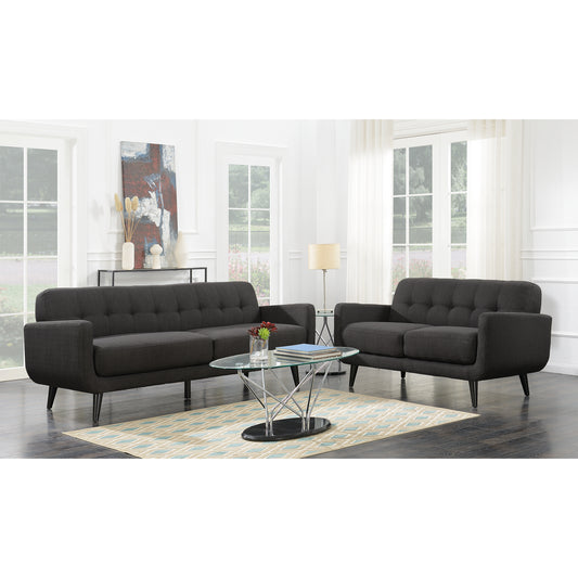 Hadley 4480 KD Sofa Heirloom Charcoal w/No Pillows