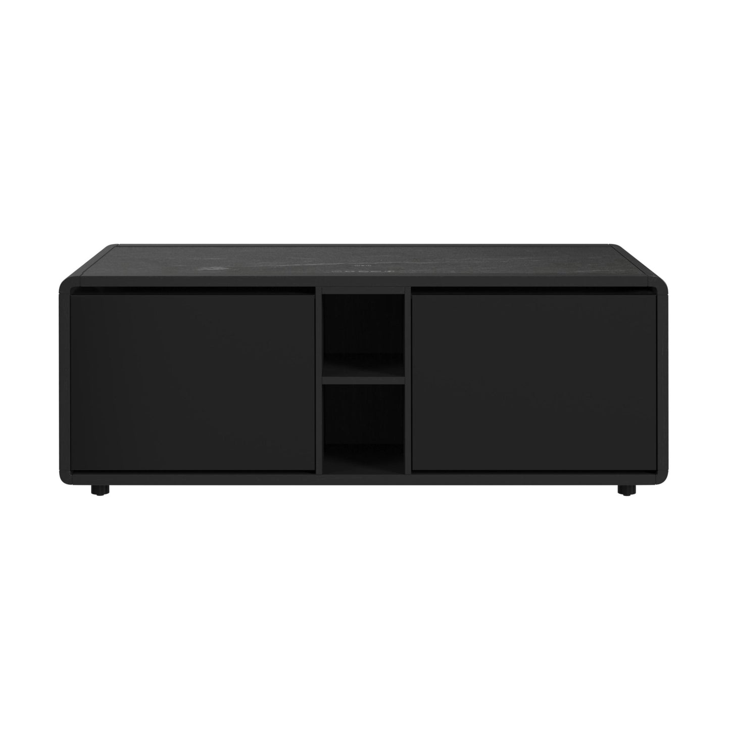Halo Smart Coffee Table with Cooler and Speaker in Black