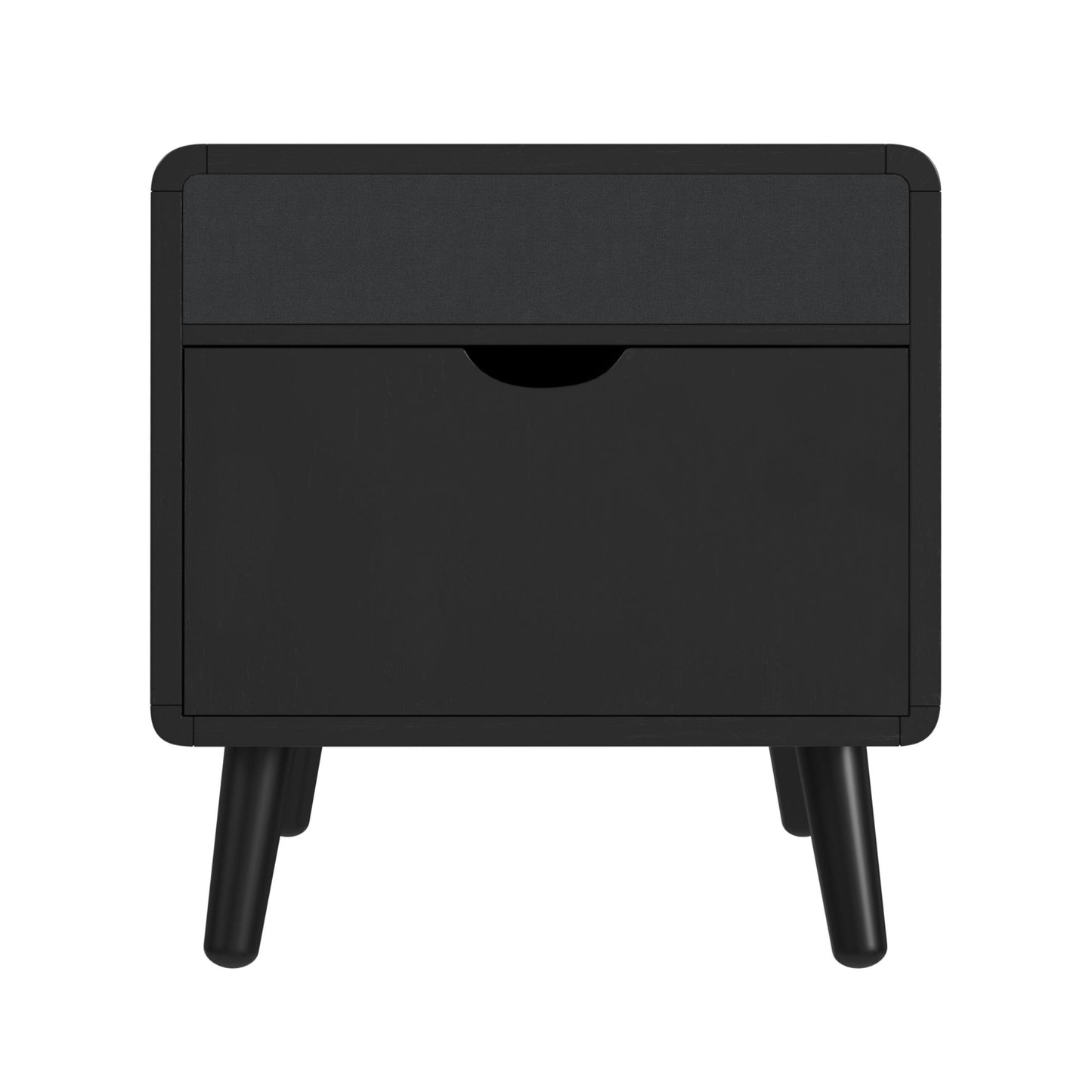 Halo Square Smart End table in Black