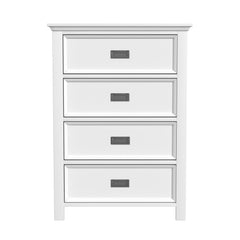Hampton Kids 4-Drawer Chest in White