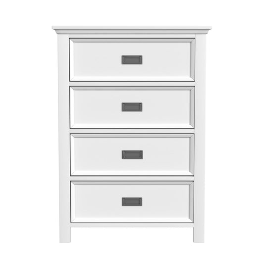 Hampton Kids 4-Drawer Chest in White