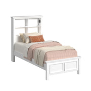 Hampton Kids Twin Bookcase 3PC Bedroom Set in White