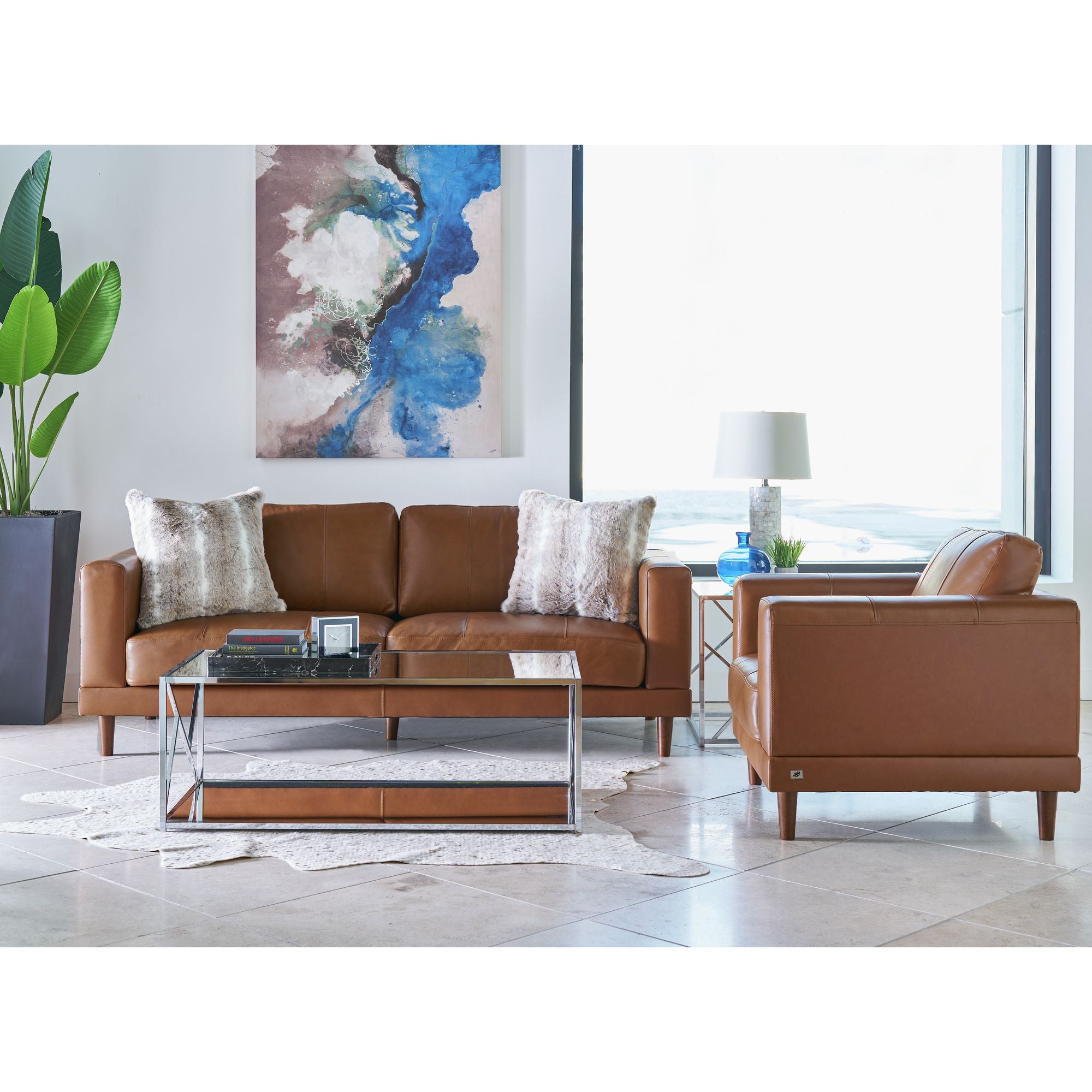 Hampton 2PC Set in Fiero Tan
