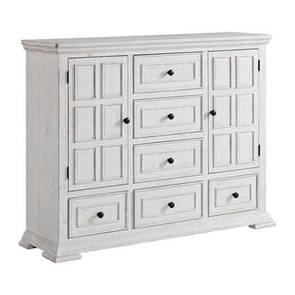 Heather 6-Drawer Dresser in Rustic White