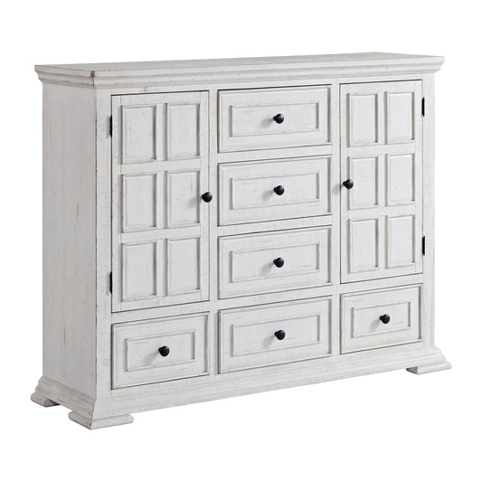 Heather 6-Drawer Dresser in Rustic White
