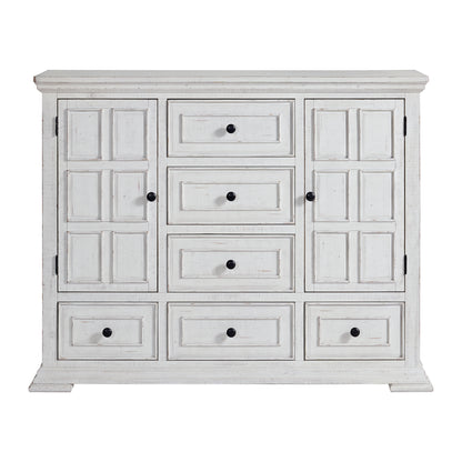 Heather 6-Drawer Dresser in Rustic White