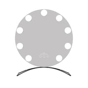 Hollywood Round Tri-tone LED Vanity Mirror