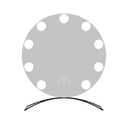 Hollywood Round Tri-tone LED Vanity Mirror