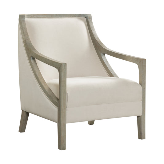 Hopkins Chair w/White Wash Arm Columbia Natural (ISTA 3)