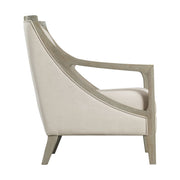 Hopkins Chair w/White Wash Arm Columbia Natural (ISTA 3)