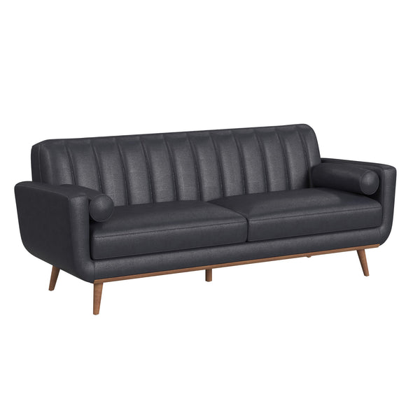 Horizon 3Pc Living Room Set In Pebble Navy-Sofa, Loveseat & Chair