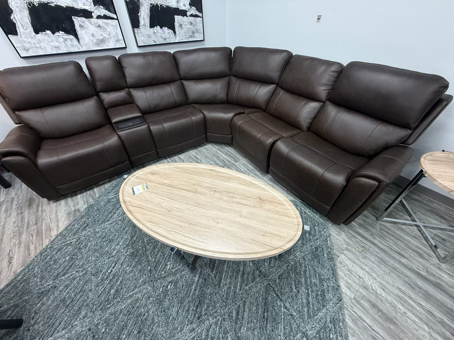 Seccional elevable con brazo derecho TechEase