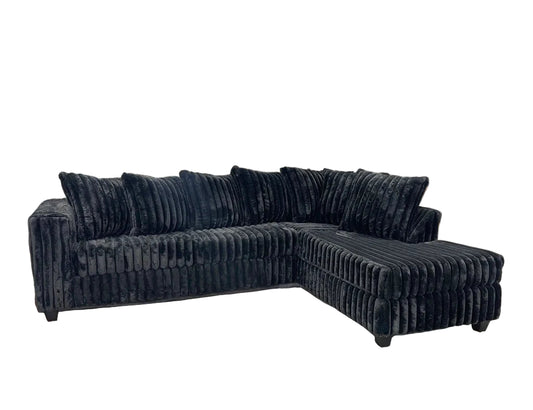 Midnight II Sectional w Chaise