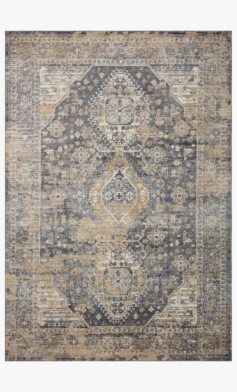 INA-03 CHARCOAL / NATURAL