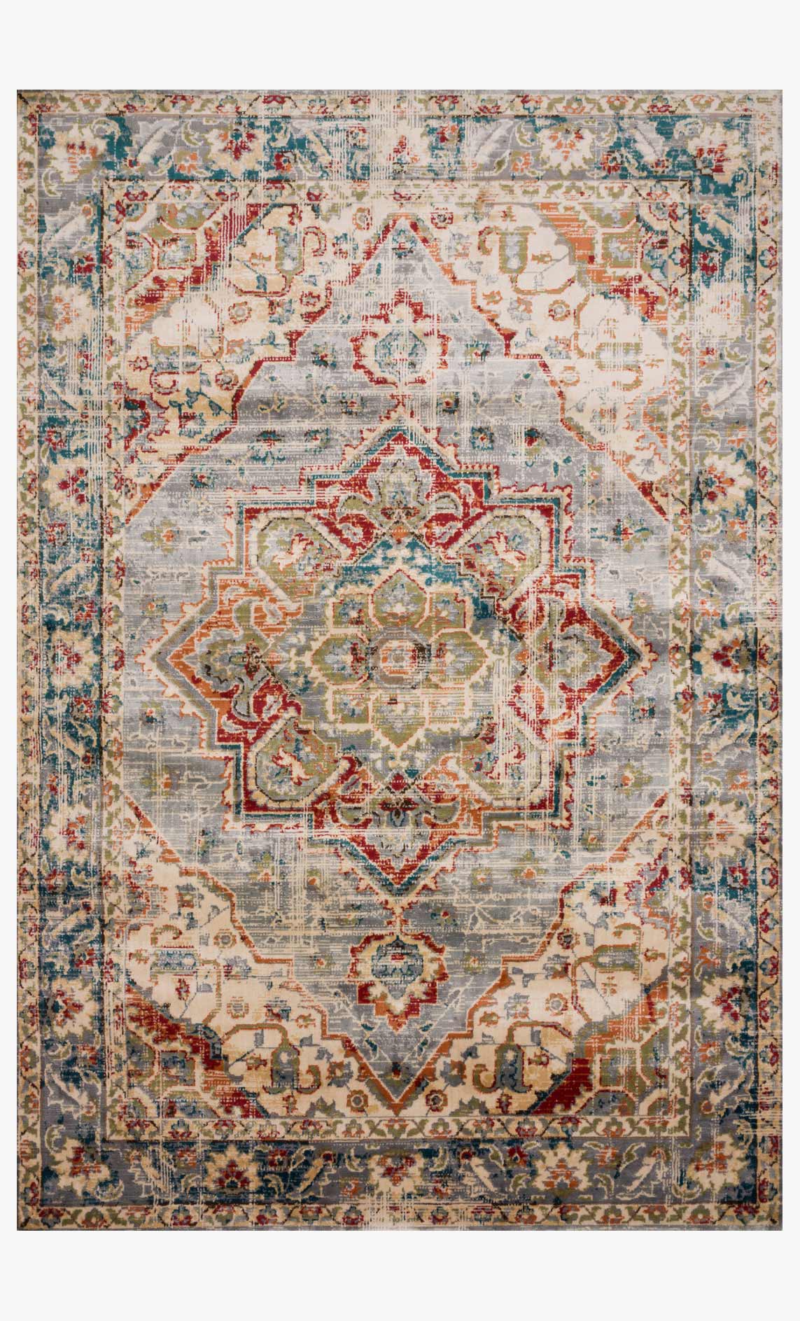 Loloi Isadora ISA-02 Oatmeal / Multi