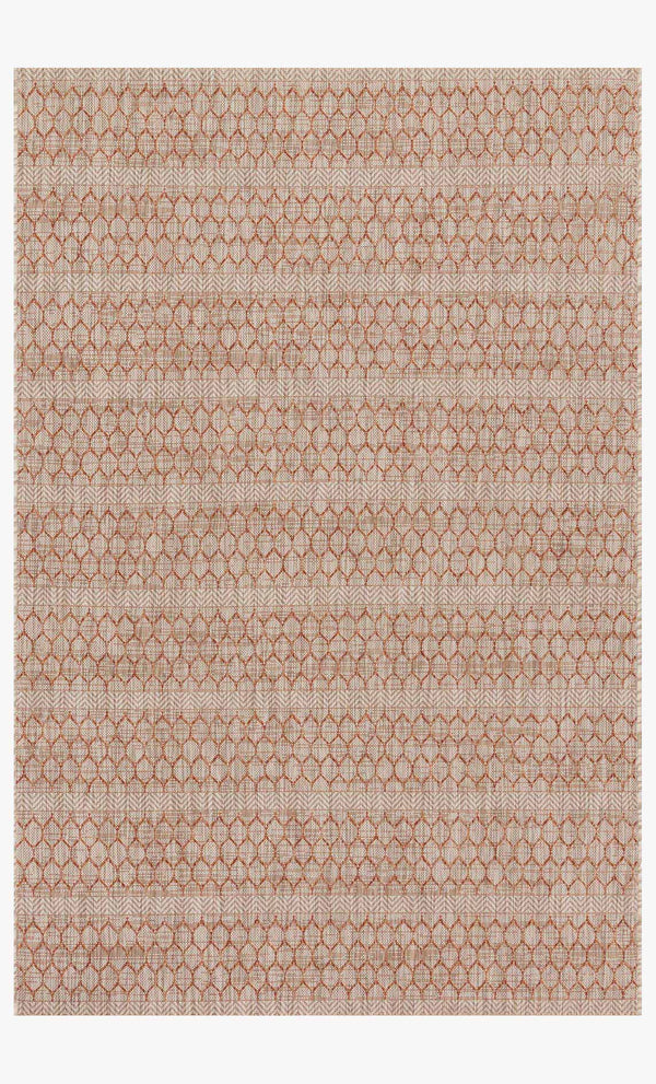 Loloi Isle IE-01 Beige / Rust