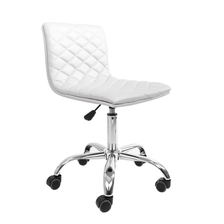 Eliza Diamond Quilted Vanity Chair