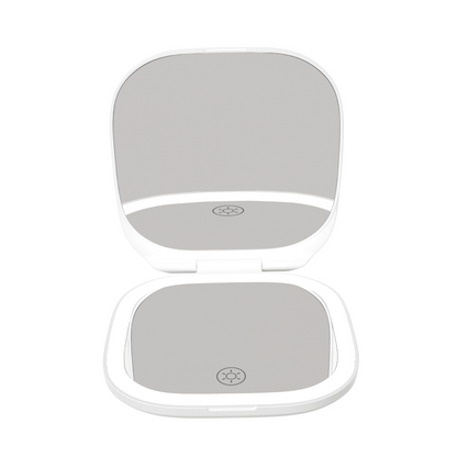 Illumi Square LED Compact Mirror