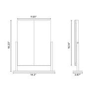 Lavish Trifold LED Tri-Tone Makeup Mirror