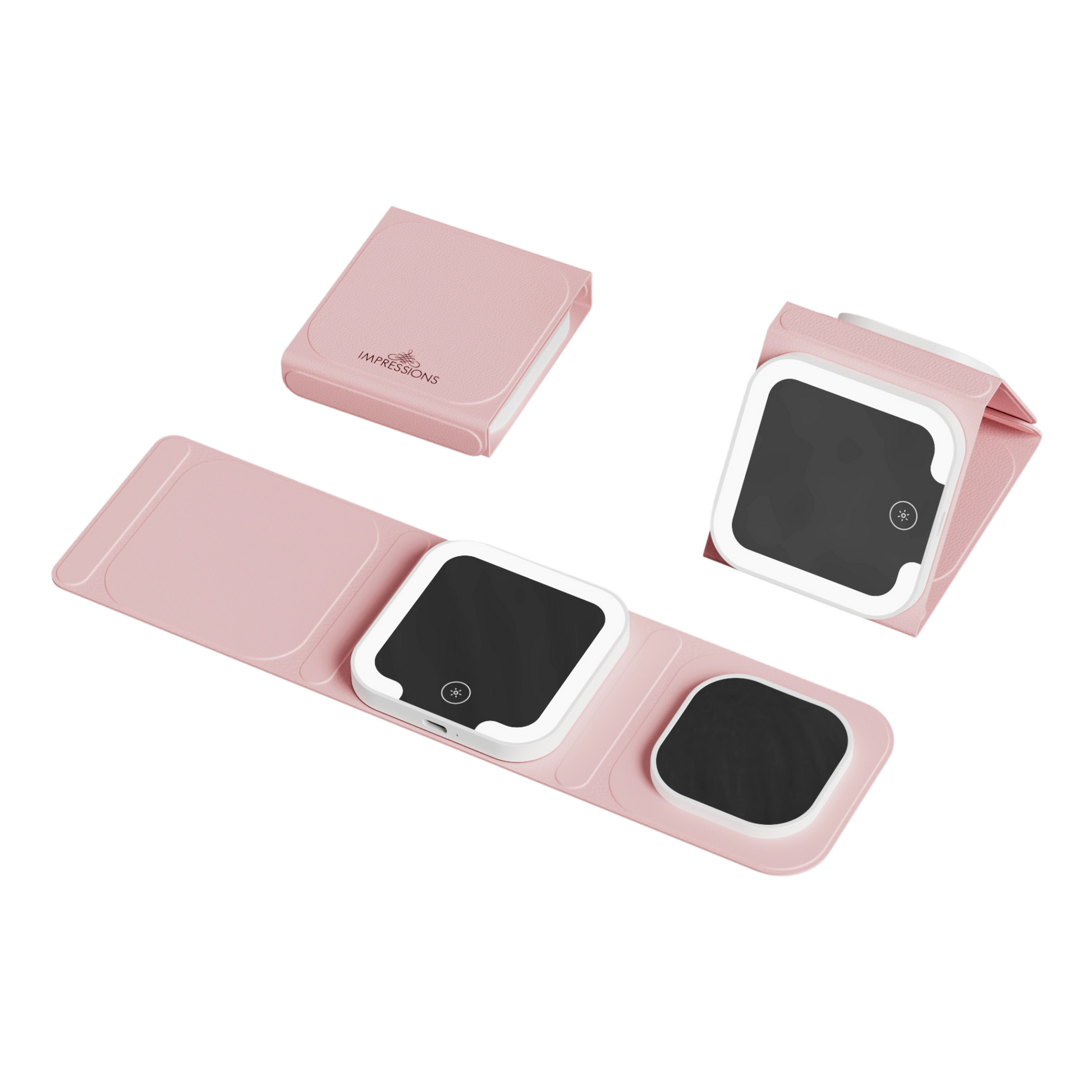 Snap Folio LED Travel Mirror + Magnification