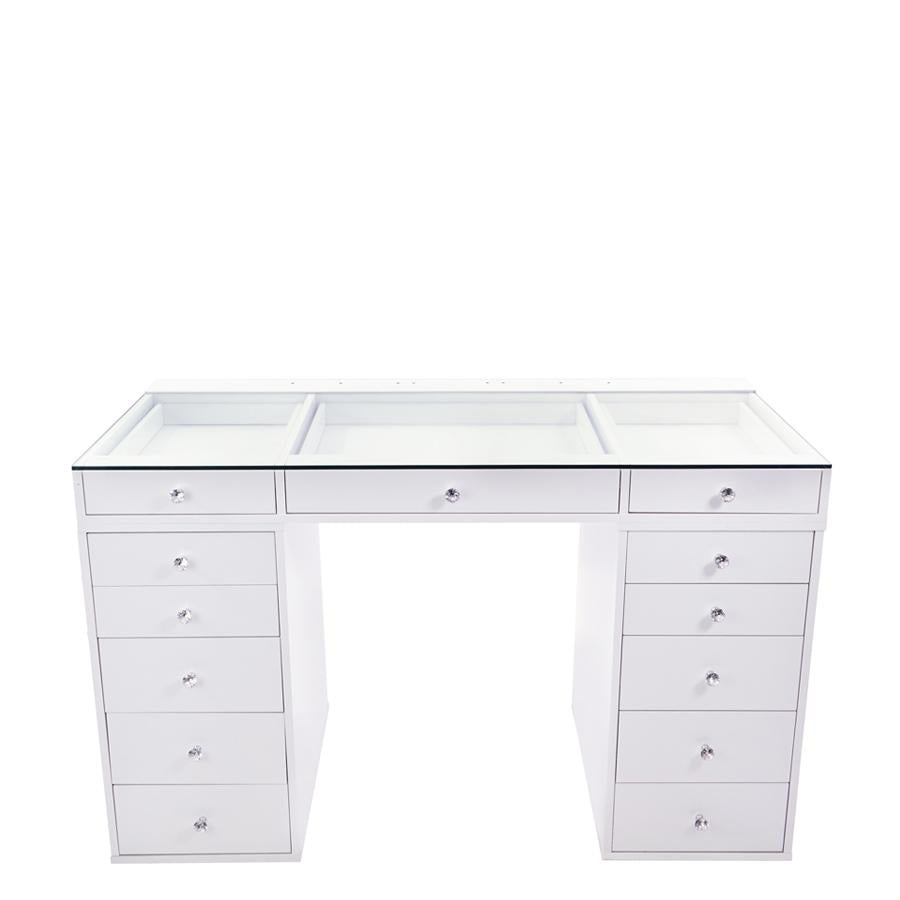 SlayStation® Plus 2.0 Tabletop + Vanity Mirror + 5 Drawer Units Bundle