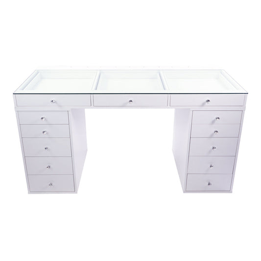 SlayStation® Pro 2.0 Tabletop + Vanity Mirror + 5 Drawer Units Bundle