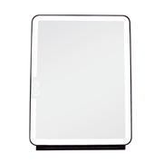 Touch Pad 2.0 Rechargeable LED Makeup Mirror with Flip Cover