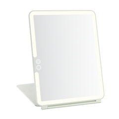 Touch Pad 2.0 Rechargeable LED Makeup Mirror with Flip Cover