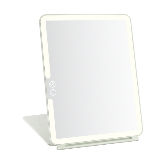 Touch Pad 2.0 Rechargeable LED Makeup Mirror with Flip Cover
