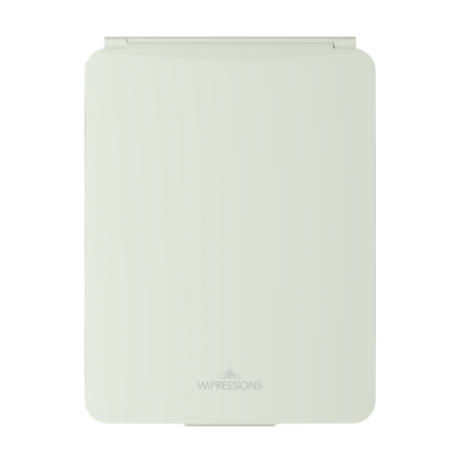 Touch Pad 2.0 Rechargeable LED Makeup Mirror with Flip Cover