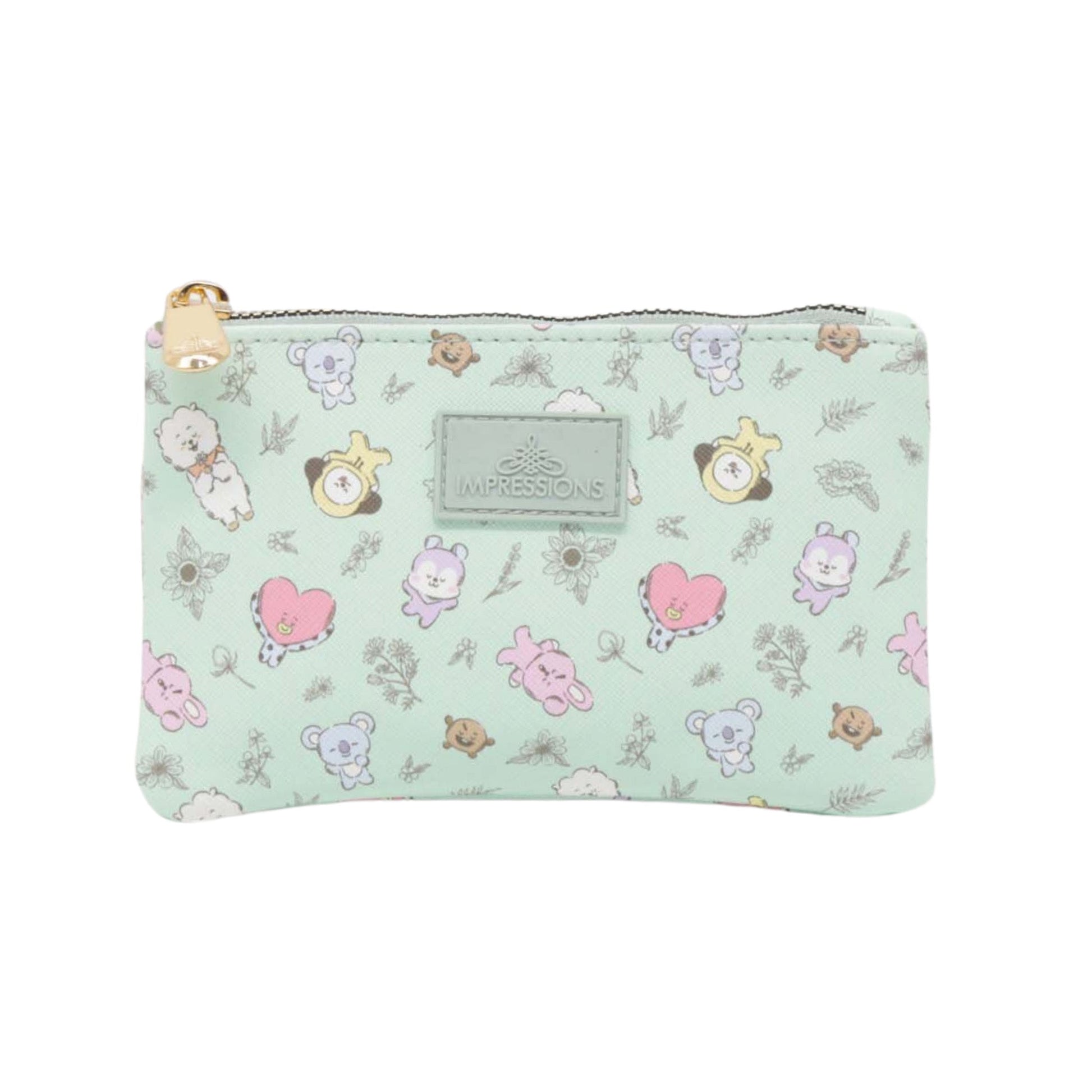 Impressions Vanity with BT21 3-PC. Makeup Bag Set