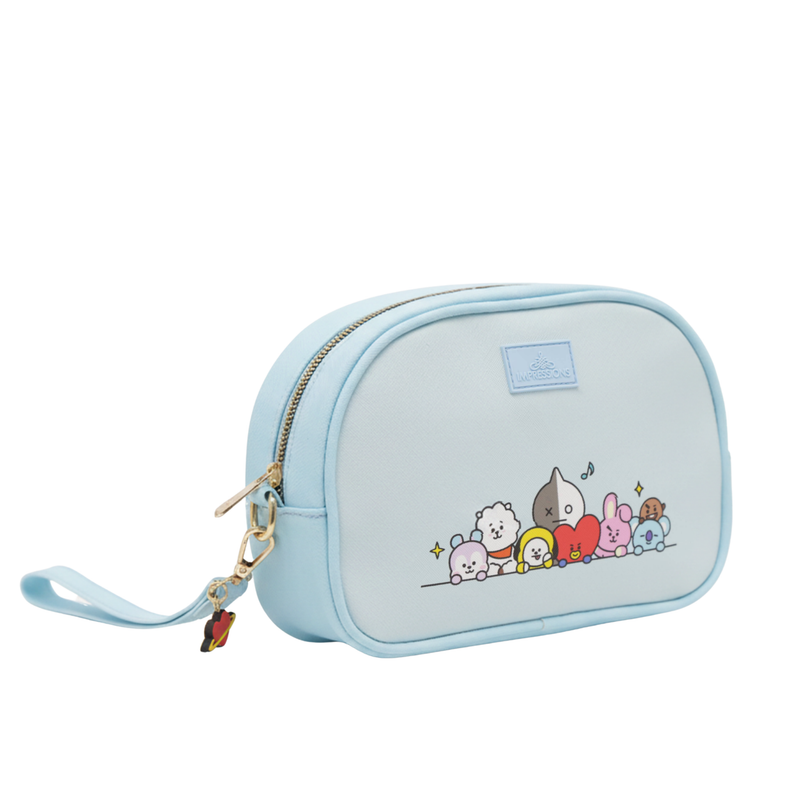 Impressions Vanity with BT21 CORE Arch Makeup Bag w/ Wristlet